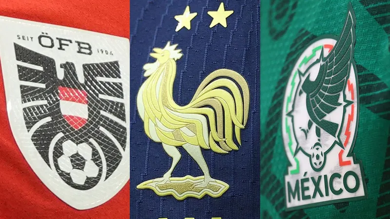 ¿Qué selecciones del Mundial tienen aves en sus escudos?