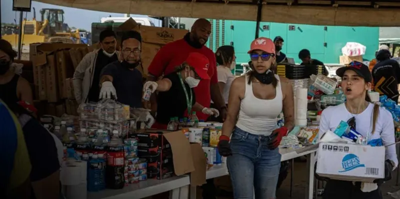 Venezuela activa masiva red de ayuda humanitaria tras los fuertes sismos