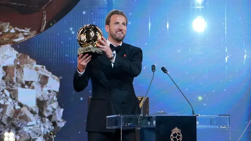 Así ha sido la fiesta de Harry Kane tras ganar el Balón de Oro
