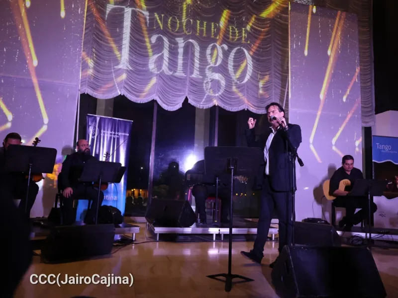 Sergio Logioco dedica una noche de tango argentino en el Teatro Nacional Rubén Darío