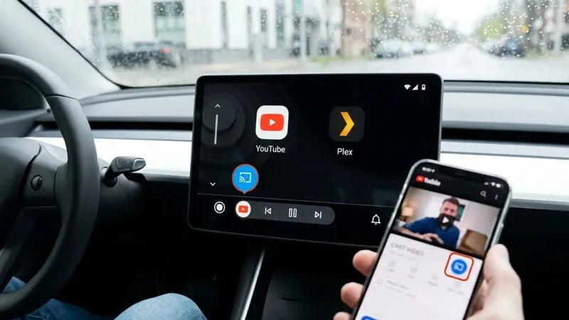 La app de Android Auto para ver YouTube y Plex lanza una importante actualización: podrás enviar vídeos desde el móvil y más funciones