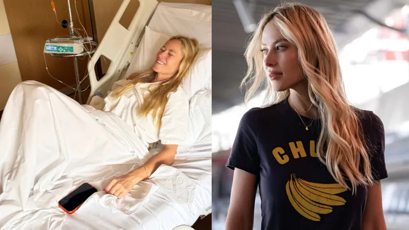 Vanessa Huppenkothen fue a dar al hospital en plena cobertura de futbol: “Me salvé de una sépsis”