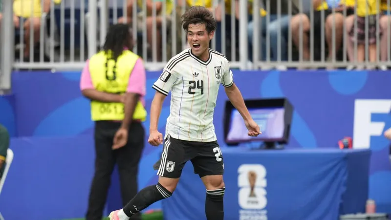 Japón sorprende a Brasil: así fue el golazo de Kaishu Sano