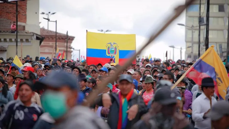 Los sindicatos de Ecuador convocan protestas por la subida de los combustibles y el deterioro económico