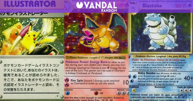 Las cartas coleccionables de Pokémon más caras y raras de la historia
