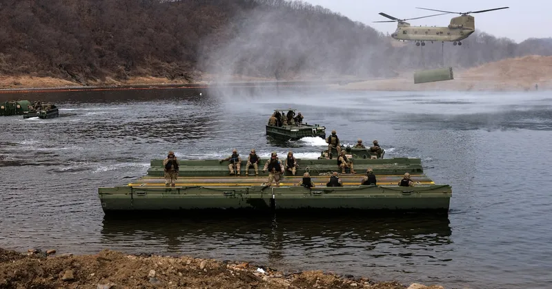 Trump reduce ejercicios militares con Corea del Sur y cuestiona su apoyo en la guerra con Irán