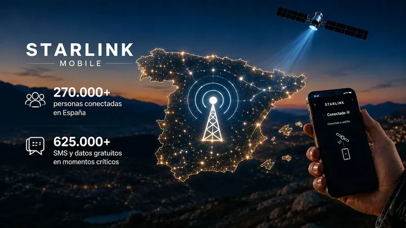 Starlink manda un mensaje al Gobierno español para que autorice su servicio en todo el país