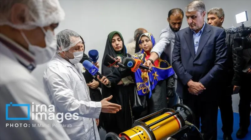 Irán presenta nuevos logros de su industria nuclear