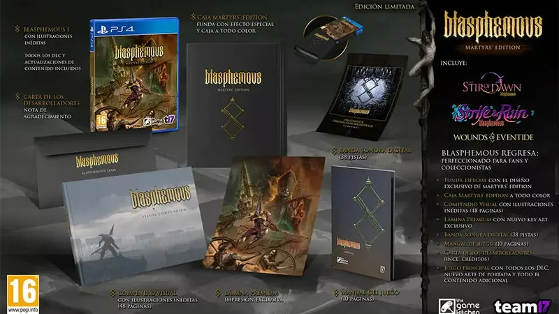 Blasphemous: Martyrs’ Edition lanzamiento