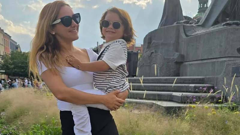 La inocente confesión de André, el hijo de Sherlyn, que puso a su mamá en una divertida situación