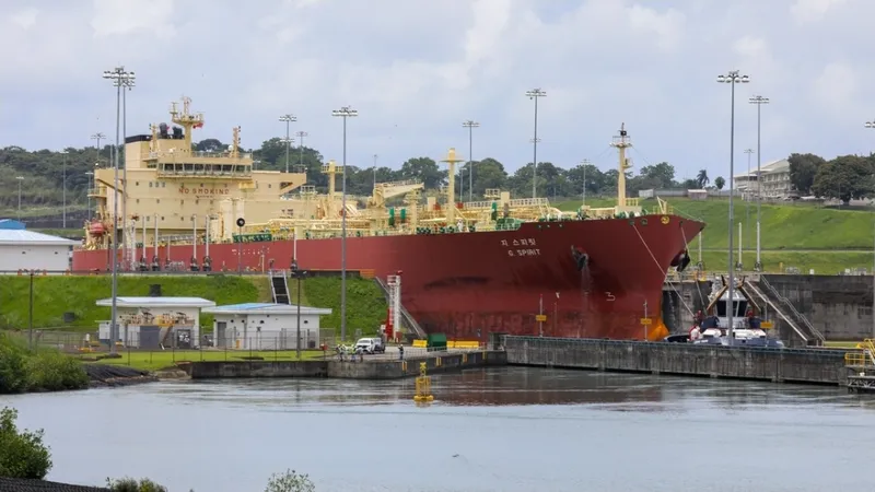 Las malas noticias que trajo El Niño para el canal de Panamá