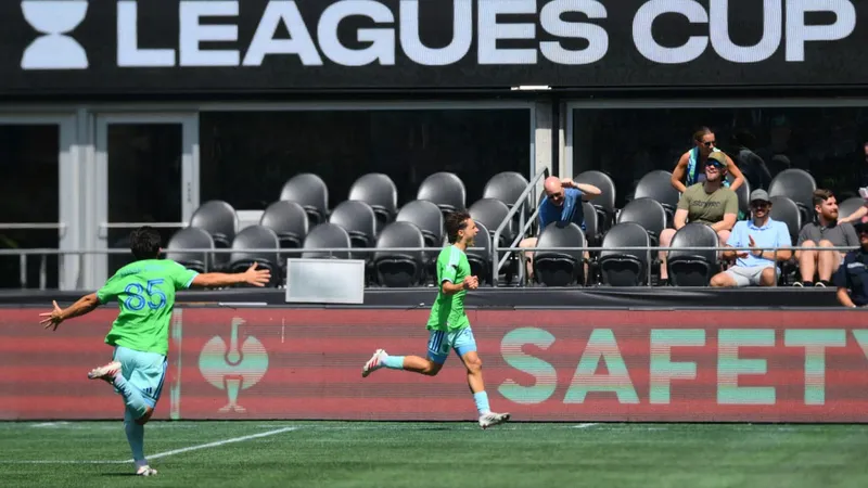 Seattle Sounders goleó a Querétaro en la Leagues Cup