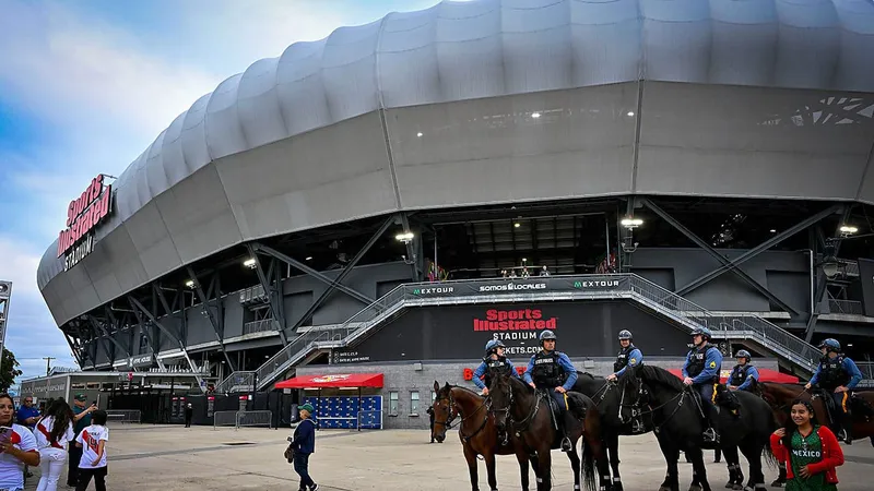 México se adueñó de este espectacular estadio en Harrison, Nueva Jersey