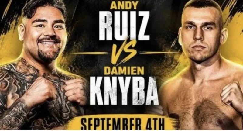 Andy Ruiz Vs. Damian Knyba: números, favoritismo y lo que está en juego