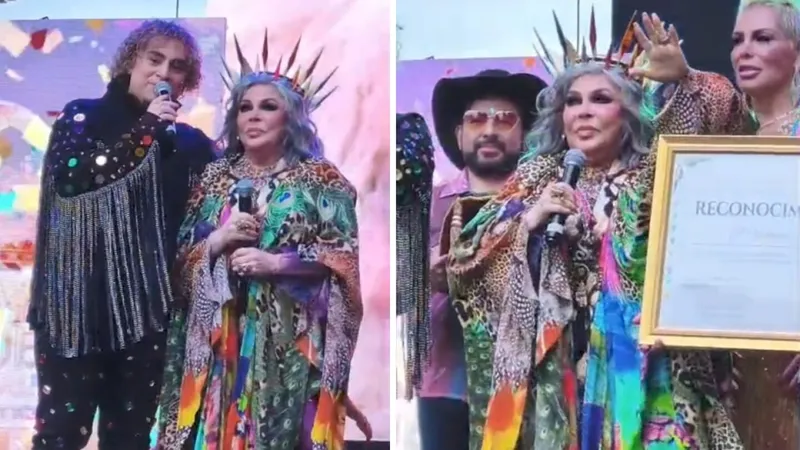 Así fue la coronación de Verónica Castro en el Gay Pride 2026 y este fue su poderoso mensaje