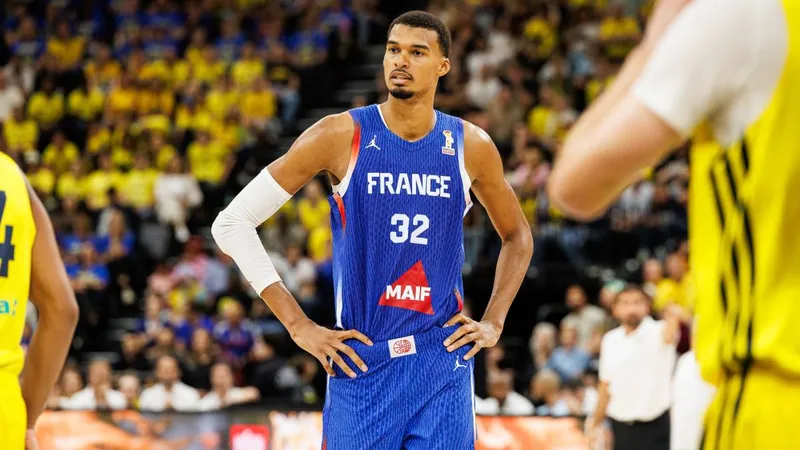 Wembanyama, frustrado con las ventanas FIBA
