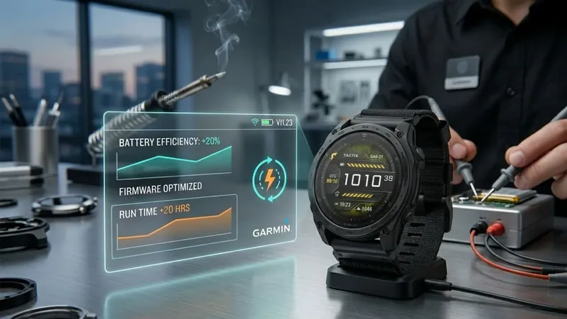 Garmin añade más batería a sus relojes premium tras una nueva actualización