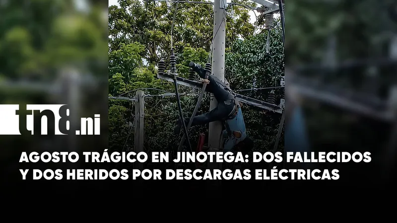 Jinotega registra cuatro víctimas por descargas eléctricas durante el mes de agosto