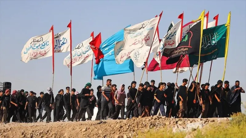 Inicia en el sur de Irak la peregrinación del Arbaín del Imam Husein