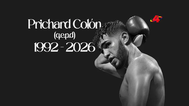 Luto en el boxeo: fallece Prichard Colón a los 33 años