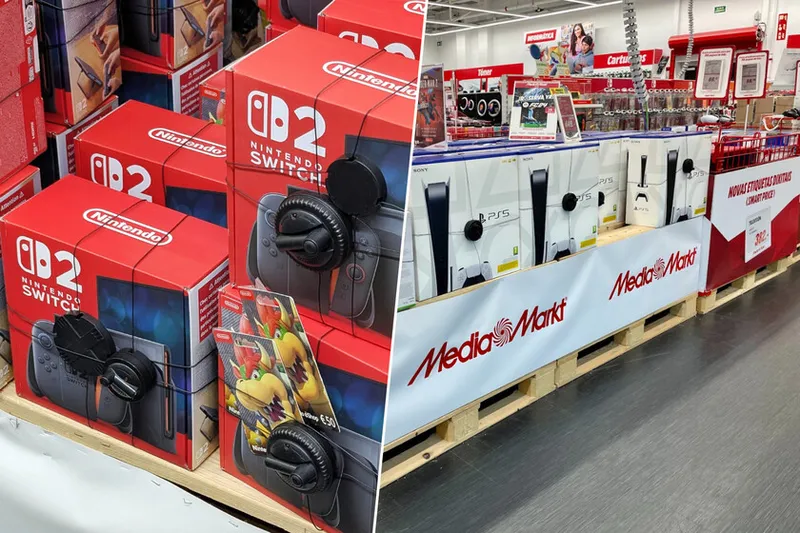 Hoy en MediaMarkt, Día sin IVA con Nintendo Switch 2 a precio mínimo, PS5 Slim (más lector) muy rebajada y más chollos en juegos y consolas