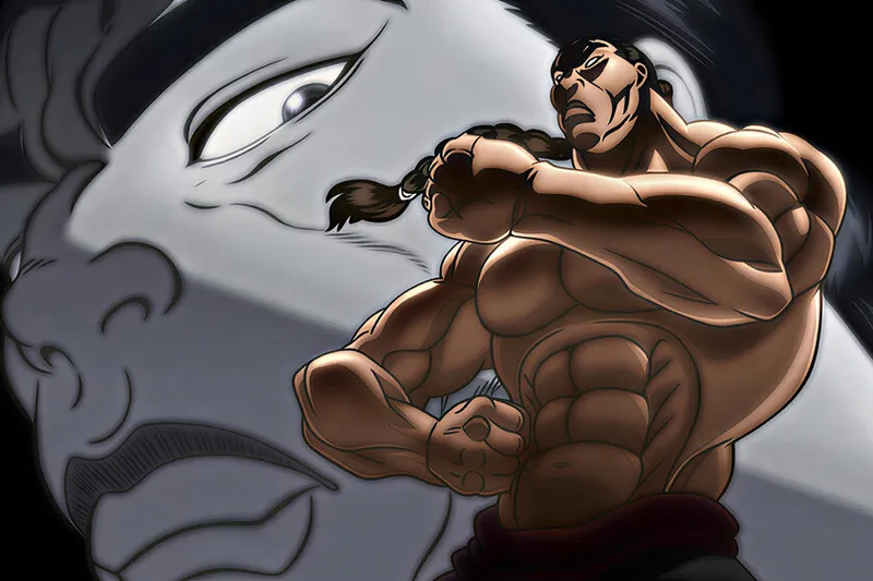 El anime de Baki anuncia la adaptación de uno de sus spin-offs más absurdos: un isekai con tortazos protagonizado por el rey del Kung-Fu