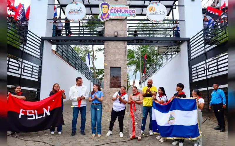 A 47 años de la Liberación, San Marcos inaugura centro deportivo Comandante Edmundo Pérez Flores