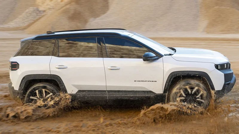 Hasta 500 km de autonomía y espíritu Jeep: el Compass eléctrico es el compañero perfecto que no te deja tirado