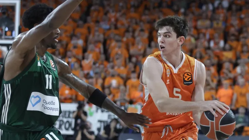 Sergio de Larrea, elegido por los Lakers en el draft y traspasado a los campeones Knicks