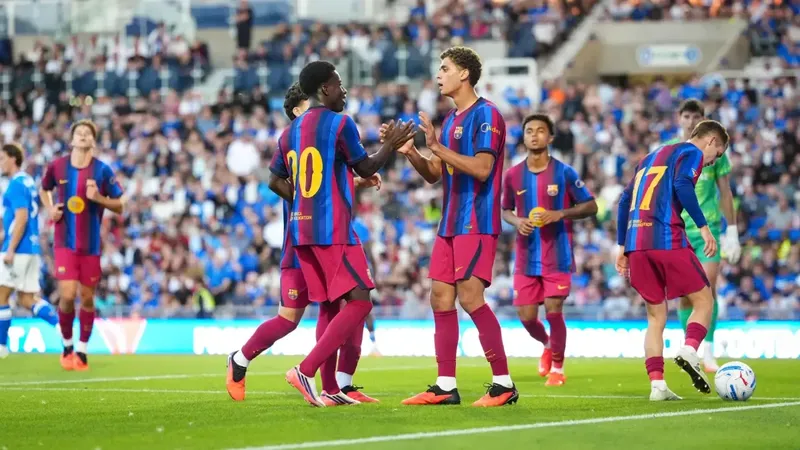 Suspendido el partido amistoso del Barça ante el Preston