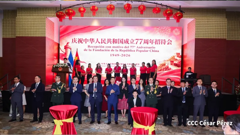Nicaragua conmemora el 77 aniversario de la fundación de la República Popular China
