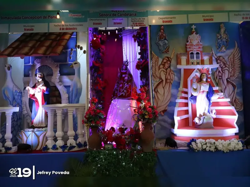 Jinotepe se convierte en la capital de los Santos Patronos de Nicaragua