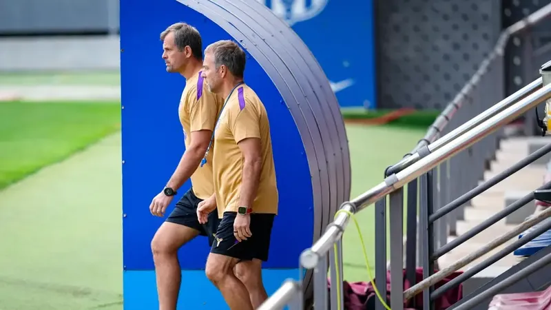 Flick: "No quiero hablar de Julián Álvarez"