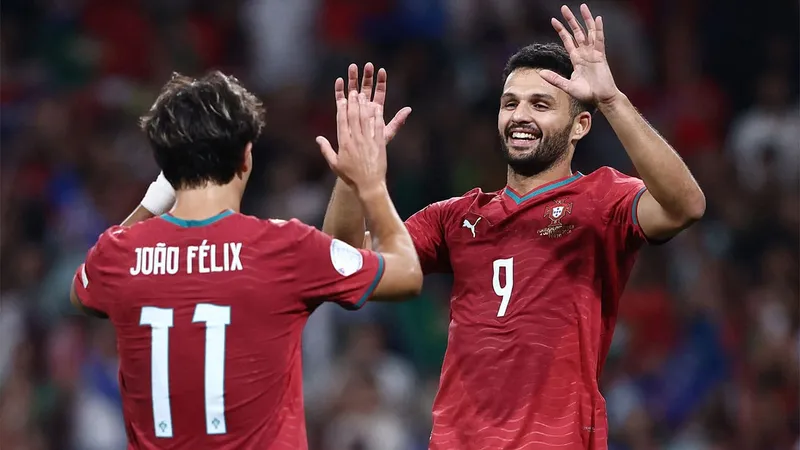 Portugal, imparable aún sin Cristiano Ronaldo