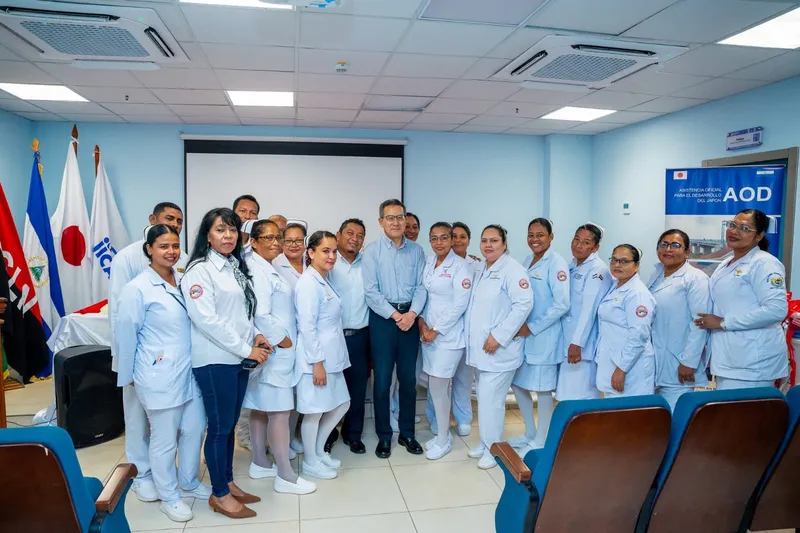 Japón fortalece la atención en salud y el desarrollo de Puerto Cabezas