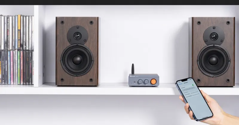 Dale una nueva vida a los viejos altavoces de la minicadena con este amplificador compacto, bonito y barato
