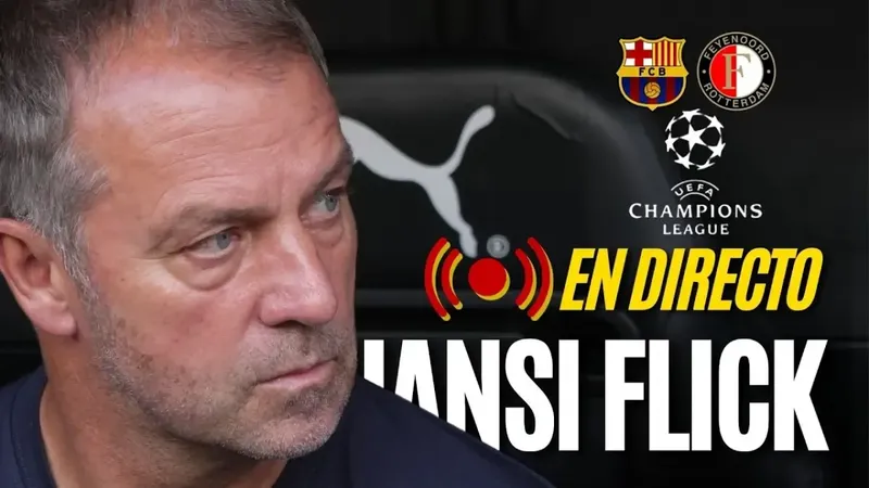 Sigue la rueda de prensa de Hansi Flick y Lamine Yamal
