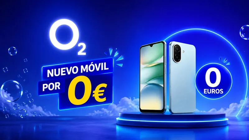 O2 sorprende con un nuevo móvil por 0 euros para sus clientes