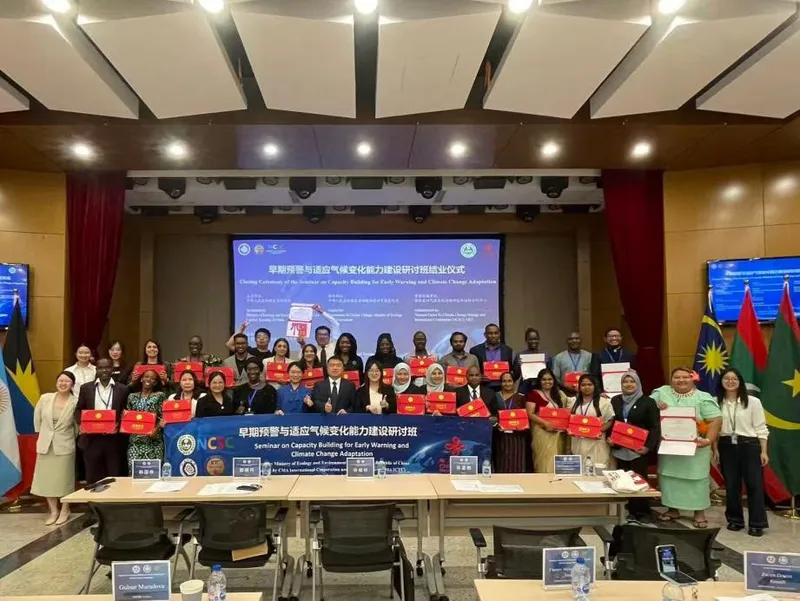 Marena en seminario climático en China