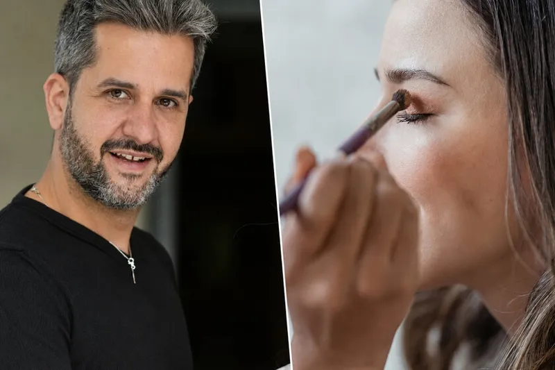 Goyo Acevedo, maquillador: "En ojos pequeños y marrones, aplica el tono de sombra desde la mitad del ojo hacia el exterior, y utiliza colores claros desde la pupila hacia el lagrimal para agrandar la mirada"