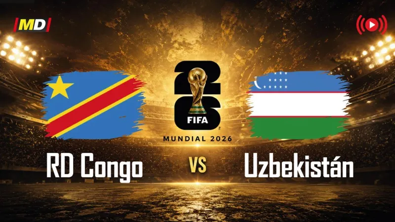 RD Congo - Uzbekistán, en directo