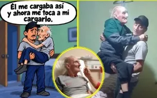 Lo cuida como si fuera su hijo, pero hay una razón detrás