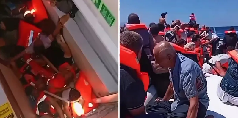 Gritos de pánico de pasajeros del barco que se hundió en Turquía