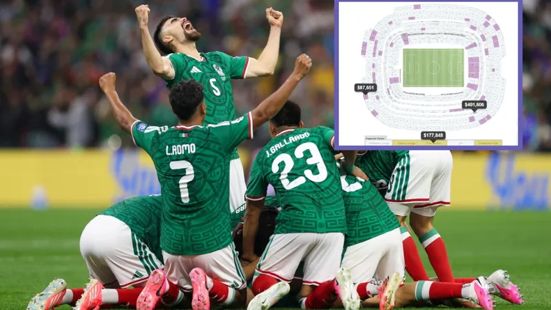 Los boletos para el partido de México - Inglaterra ya son más caros que los del Super Bowl