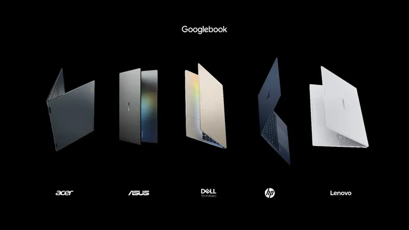 Google lanza Googlebook, su nueva apuesta para plantar cara a los grandes portátiles con Android y Gemini
