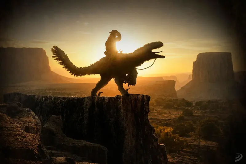 Hizo la peli de dinosaurios que Jurassic Park nunca se atrevió a darnos. Su siguiente locura mezcla dinos y wéstern