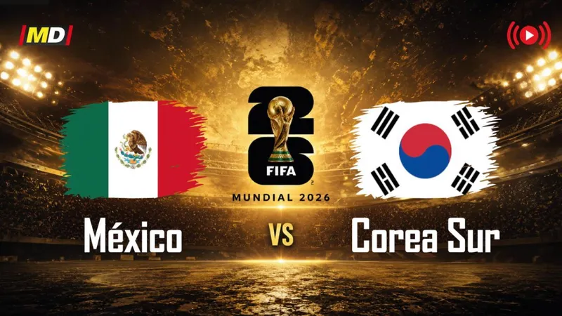 México - Corea del Sur, en directo