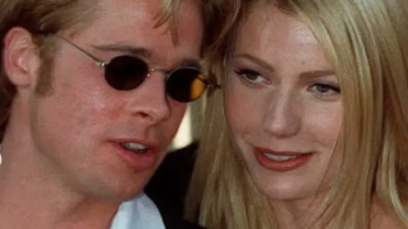 Gwyneth Paltrow asegura que lo suyo con Brad Pitt fue "amor a primera vista" y no le importaron los nueve años de diferencia