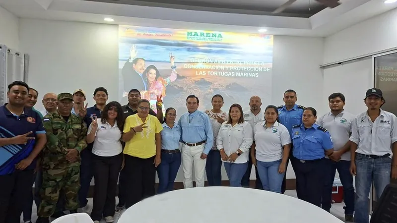 Protegiendo nuestras tortugas marinas: fortalecen acciones de conservación en San Juan del Sur