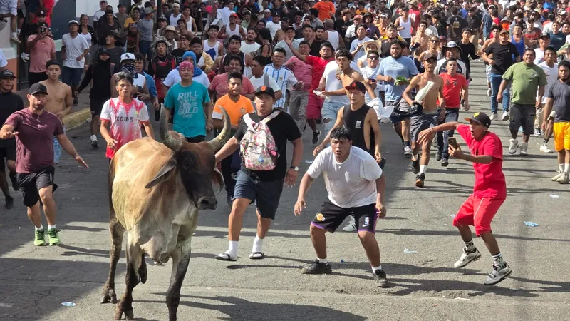 Masaya se llena de adrenalina con el tradicional Tope de Toro 2026